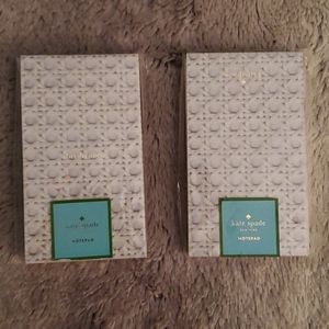 Kate Spade Daydreams 2 small notepads. 125pgs. NWT